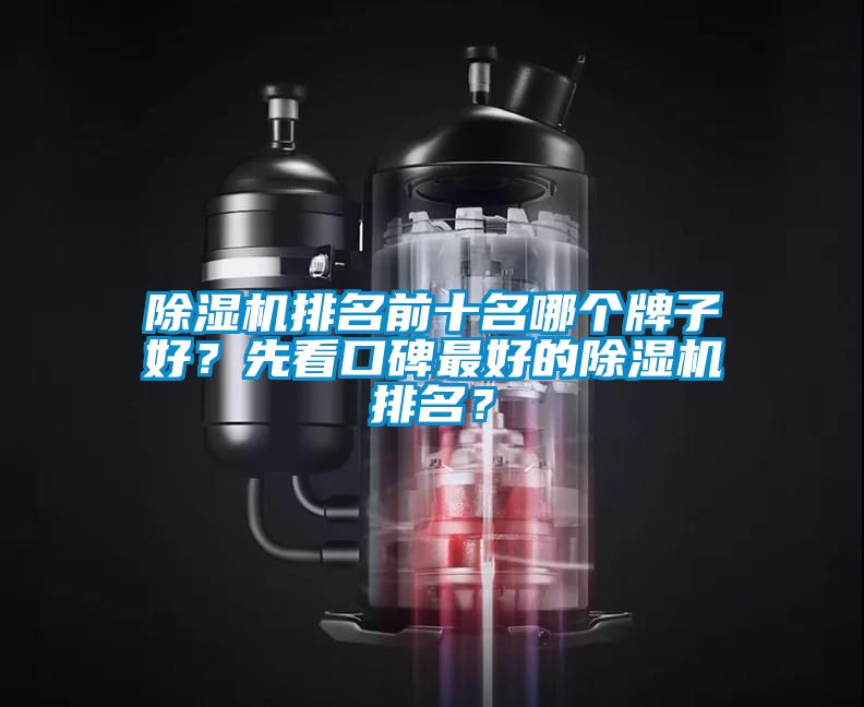 除濕機(jī)排名前十名哪個(gè)牌子好？先看口碑最好的除濕機(jī)排名？