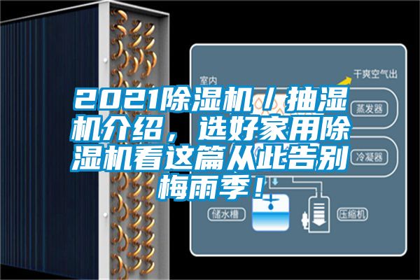 2021除濕機(jī)／抽濕機(jī)介紹，選好家用除濕機(jī)看這篇從此告別梅雨季！